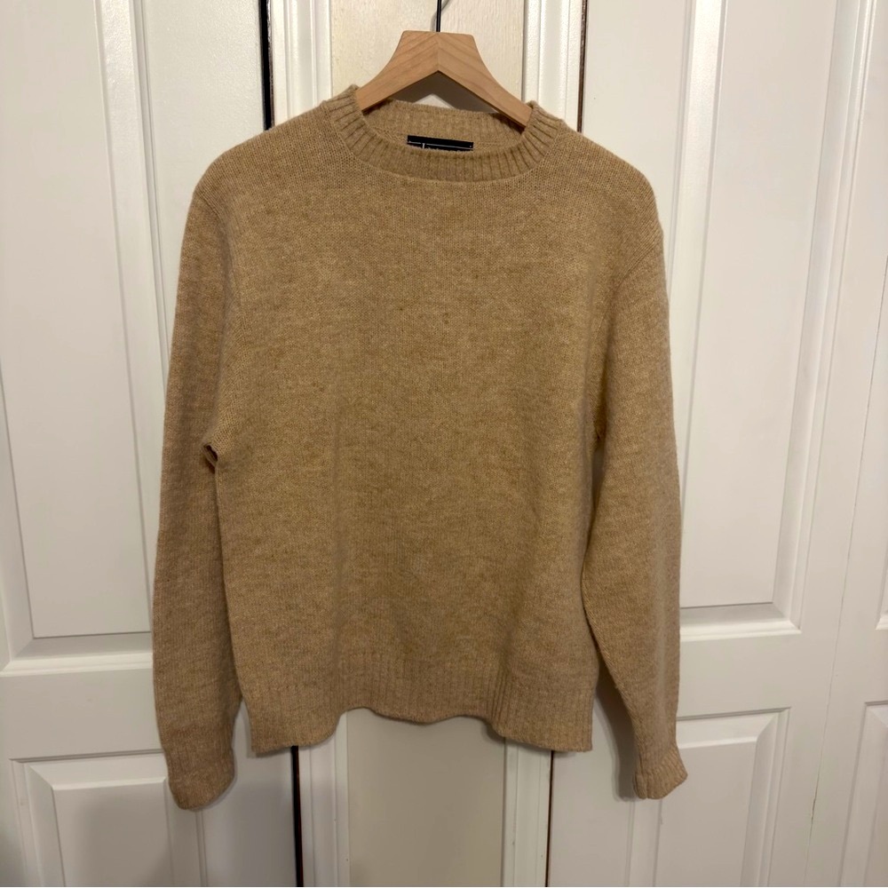 Vintage 80’s Jantzen Wool Beige Men’s Sweater Size Medium